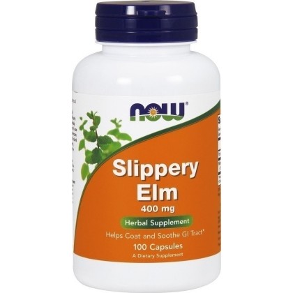 Now Foods Slippery Elm 400mg 100caps