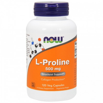 Now foods L-Proline 500mg 120 Veget.caps