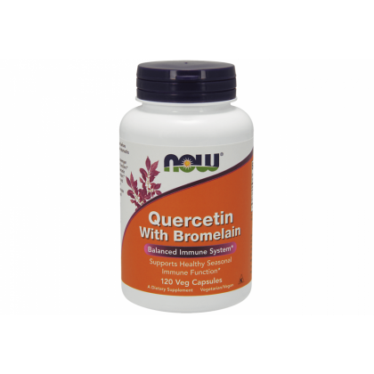 Now Foods Quercetin With Bromelain 120 Veget.caps