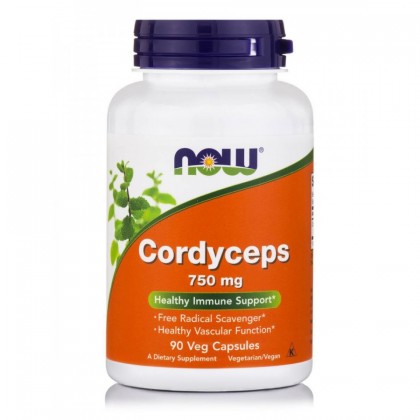 Now Foods Cordyceps 750mg 90 Veget.caps