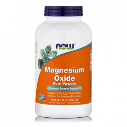 Now Foods Magnesium Oxide Pure Powder 227gr