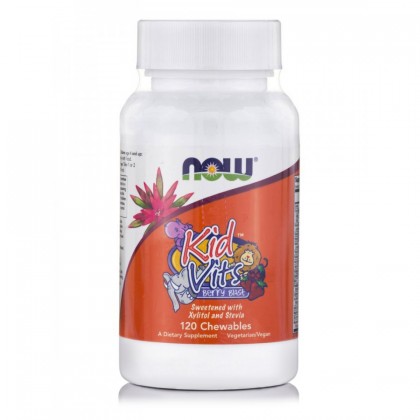 Now Foods Kid Vits Berry Blast 120 Chewables