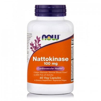 Now Foods Nattokinase 100mg 60 Veg.Caps.