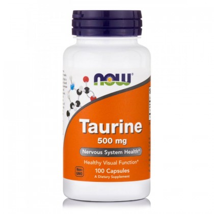 Now Foods Taurine 1000mg 100 Veg.Caps.