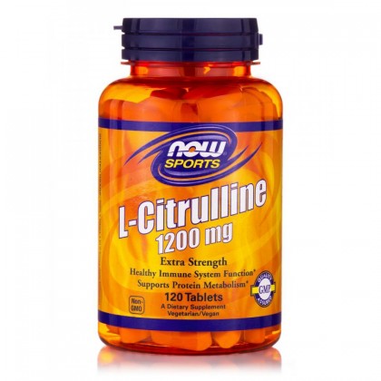 Now Foods L-Citrulline 1200mg 120tabs.