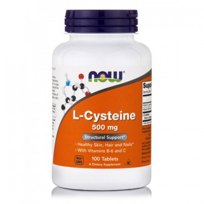 Now Foods L-Cysteine 500mg 100 tabs.