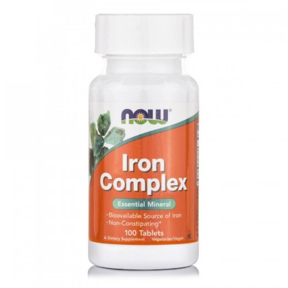 Now Foods Iron Complex Vegetarian 100tabs