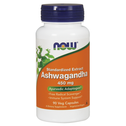 Now Foods Ashwagandha Extract 450mg 90 Veget.caps