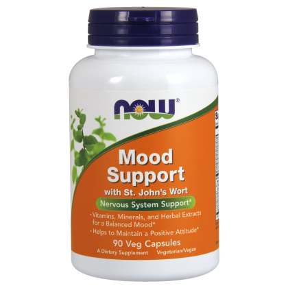 Now Foods Mood Support With St John'S Wort, 90 Veget.caps