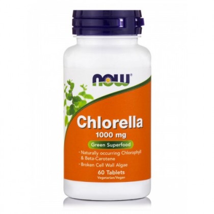 Now Foods Chlorella 1000mg, 60tabs