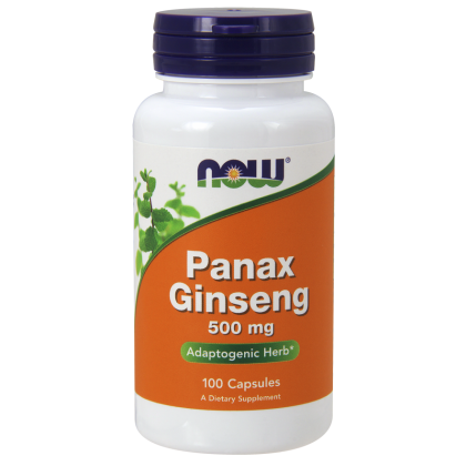 Now Foods Panax Ginseng 500mg 100caps