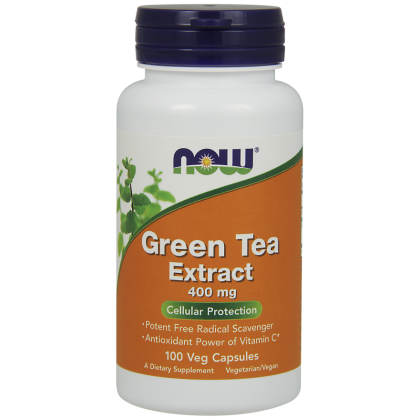 Now Foods Green Tea Extract 400mg 100 Veget.caps