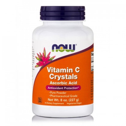 Now Foods Vitamin C Crystals Ascorbic Acid Pure Powder 227gr