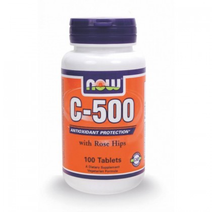 Now Foods C-500 with Rose Hips 100tabs