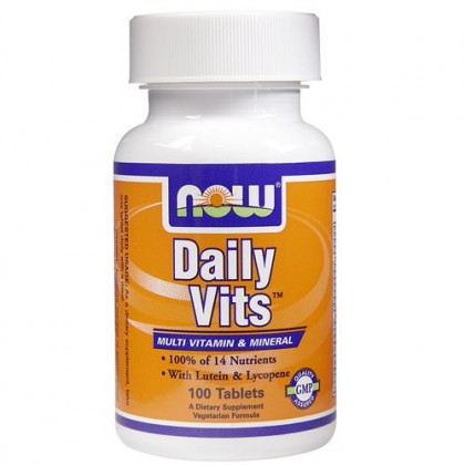 Now Foods Daily Vits Multi Vitamin & Mineral 100tabs