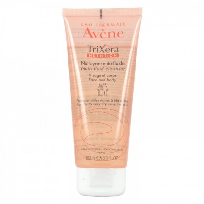 Avene Eau Thermale Trixera Nutrition Nettoyant Nutri-fluide 100m