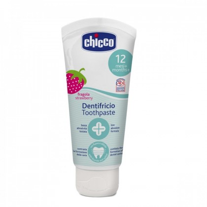 CHICCO ΟΔΟΝΤΟΠΑΣΤΑ ΜΕ ΓΕΥΣΗ ΦΡΑΟΥΛΑΣ 50 ml 12m+ ΜΕ ΦΘΟΡΙΟ