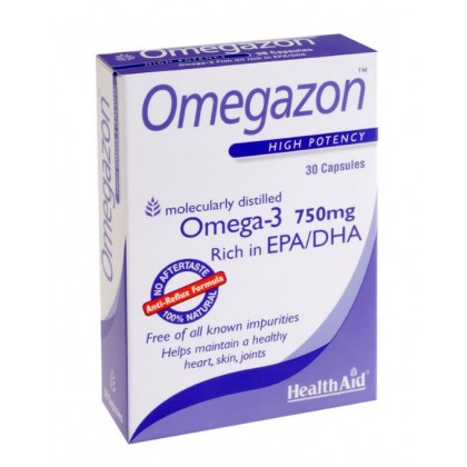 HEALTH AID Omegazon 750mg 30 Κάψουλες