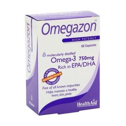 HEALTH AID Omegazon 750mg 60 Κάψουλες