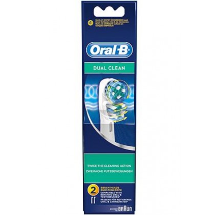 ORAL-B Dual Clean Ανταλλακτικά 2ΤΜΧ