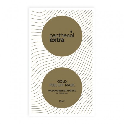 Medisei Panthenol Extra Gold Peel Off Mask Μάσκα Προσώπου με Εκχύλισμα Φύλλων Ελίχρυσου 10ml