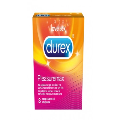 Durex Pleasuremax 6τεμ προφυλακτικά