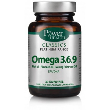 POWER HEALTH Omega Plus 3/6/9 Ταμπλέτες