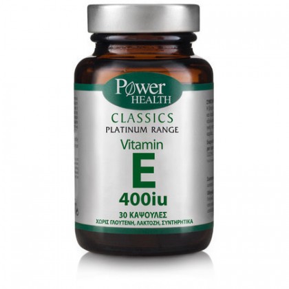 Power Health Vitamin E400 30 Κάψουλες