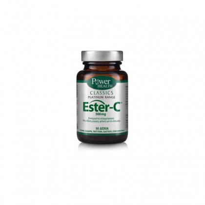 POWER HEALTH Classics Platinum Ester C 500mg 50 Κάψουλες