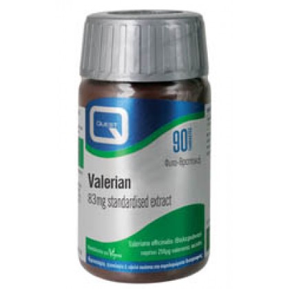 QUEST Valerian 83mg 90 Ταμπλέτες