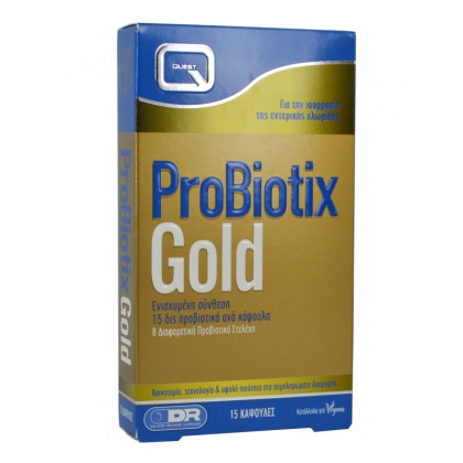 QUEST Probiotics Gold 15 Κάψουλες