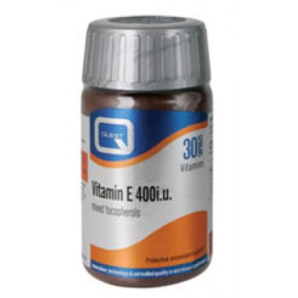 QUEST Vitamin E 400IU Mixed Tocopherols 30 Κάψουλες