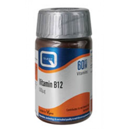 QUEST Vitamin B12 500mg 60 Ταμπλέτες