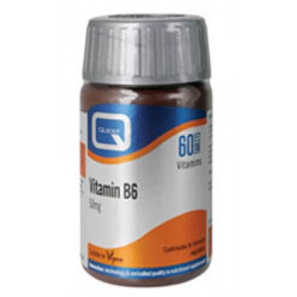QUEST Vitamin B6 50mg 60 Ταμπλέτες