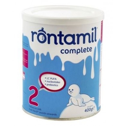 Rontamil 2 400gr γάλα σε σκόνη δεύτερης βρεφικής ηλικίας 6-12 μηνών