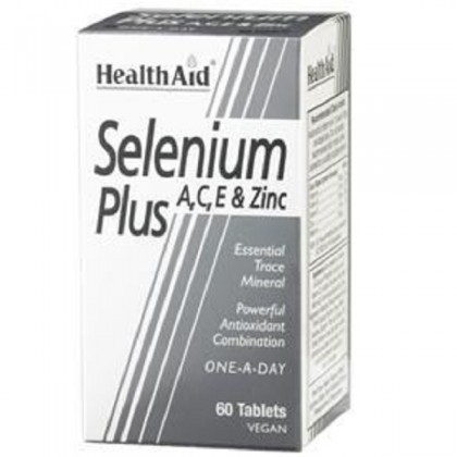 HEALTH AID Selenium Plus 60 Ταμπλέτες