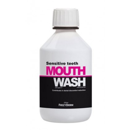 Frezyderm Sensitive Teeth mouthwash 250ml για ευαίσθητα δόντια