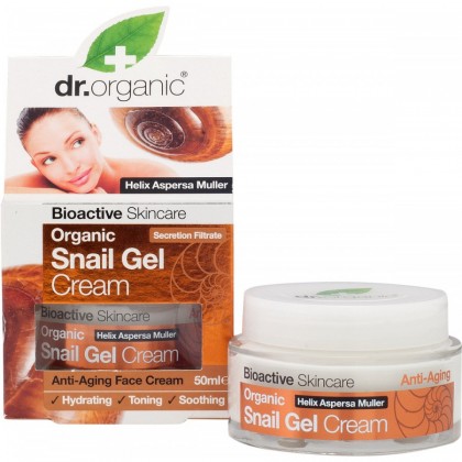 DR.ORGANIC SNAIL GEL FACE CREAM 50ML