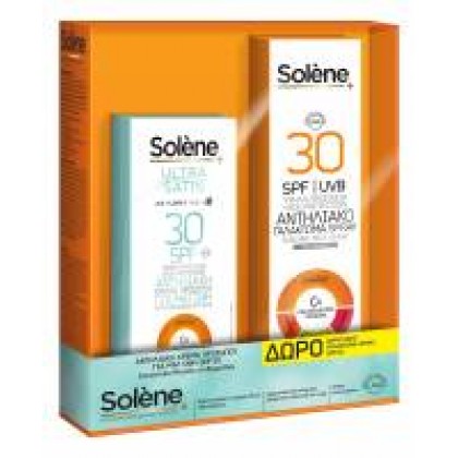 SOLENE Face Ultra Satin SPF30 50ml N/M + ΔΩΡΟ Body Spray SPF30