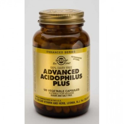 SOLGAR Advanced Acidophilus Plus 120 Κάψουλες