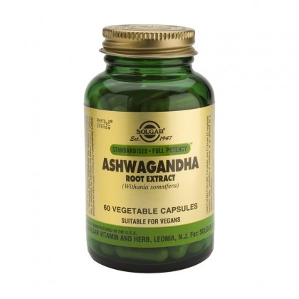 SOLGAR Sfp Ashwagandha Root Extract 60 Κάψουλες