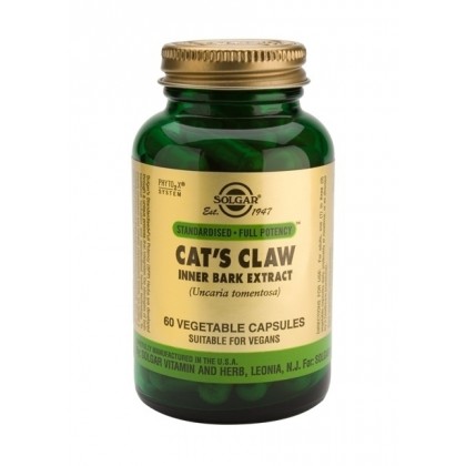 SOLGAR Sfp Cats Claw Extract 60 Κάψουλες