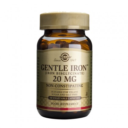 SOLGAR Gentle Iron 20mg 90s Κάψουλες