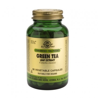  SOLGAR Green Tea Leaf Extract 60S Κάψουλες
