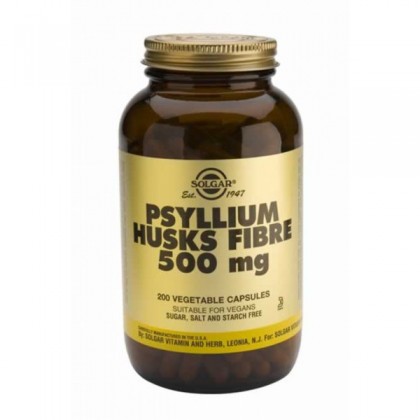  SOLGAR Psyllium Husks Fibre 200 Κάψουλες