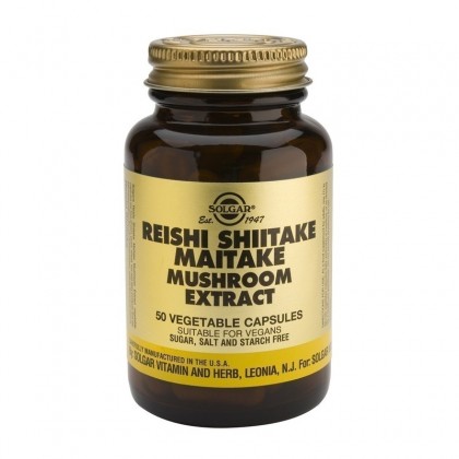  SOLGAR Reishi Mushrooms Extract 50s Κάψουλες
