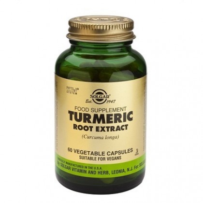 SOLGAR Sfp Turmeric Root Extract 60 Κάψουλες