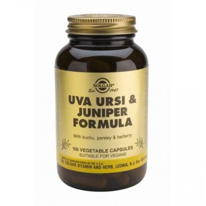 SOLGAR Uva Ursi Juniper Formula 100 Κάψουλες