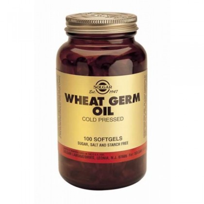 SOLGAR Wheat Germ Oil 1140mg 100 Κάψουλες