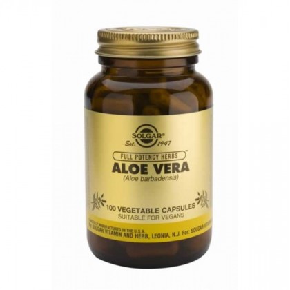 SOLGAR Aloe Vera 520mg 100 Κάψουλες